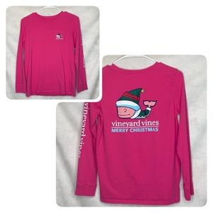 Vineyard Vines Youth XL Long Sleeve Christmas Shirt